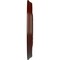 Ekena Millwork Berkshire Medallion (Canopies up to 6 3/8"), 20 1/8"OD x 3 7/8"ID x 1 7/8"P, Brushed Mahogany CM20BE1BMF - alternate 4